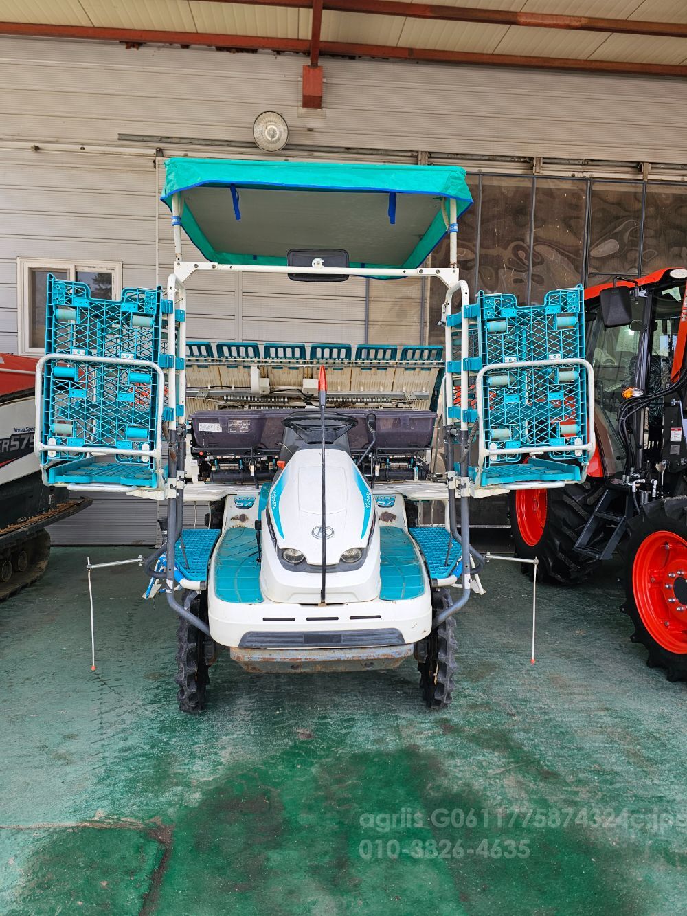 Kubota Rice transplanter KEP67FRS (6Rows)