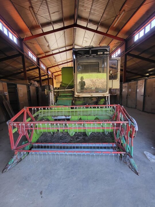 아세아 콩콤바인 CLAAS