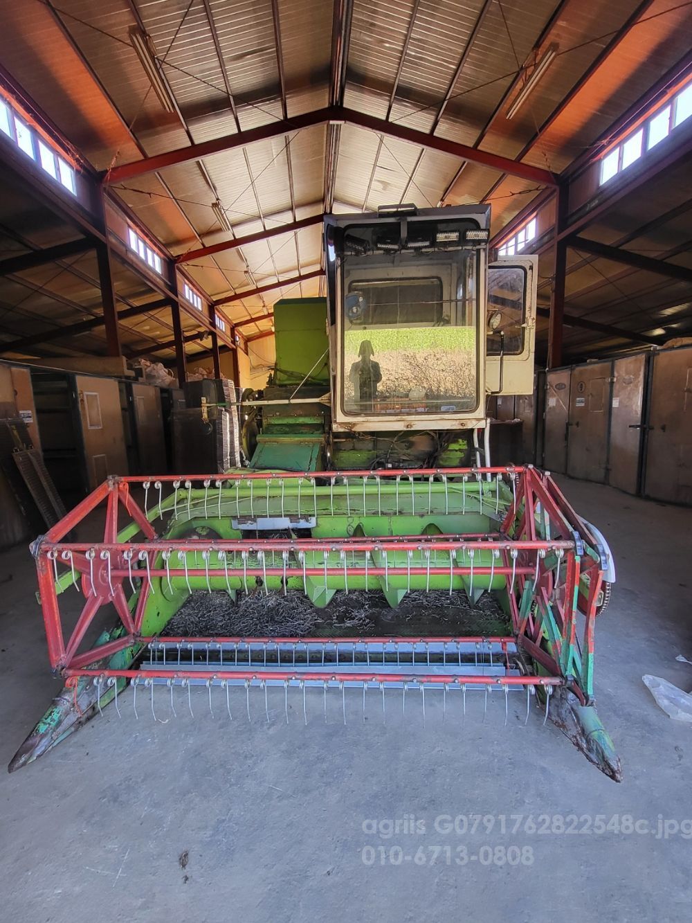 Shibaura 콩콤바인 CLAAS 