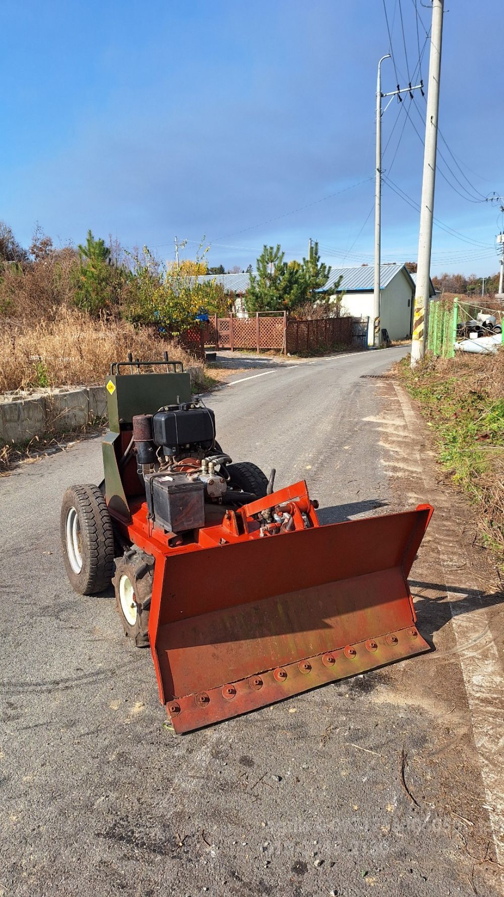  중고 제설기 KSSR 