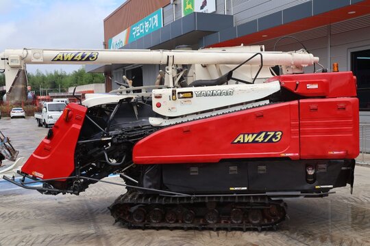 얀마 콤바인 AW473 (4조식)