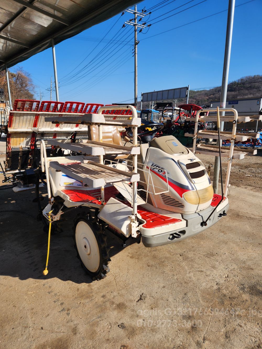 Yanmar Rice transplanter VP6X (6Rows)