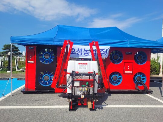 오성농업 흡입시건조기 시연회 1시간 사용 OS3B04