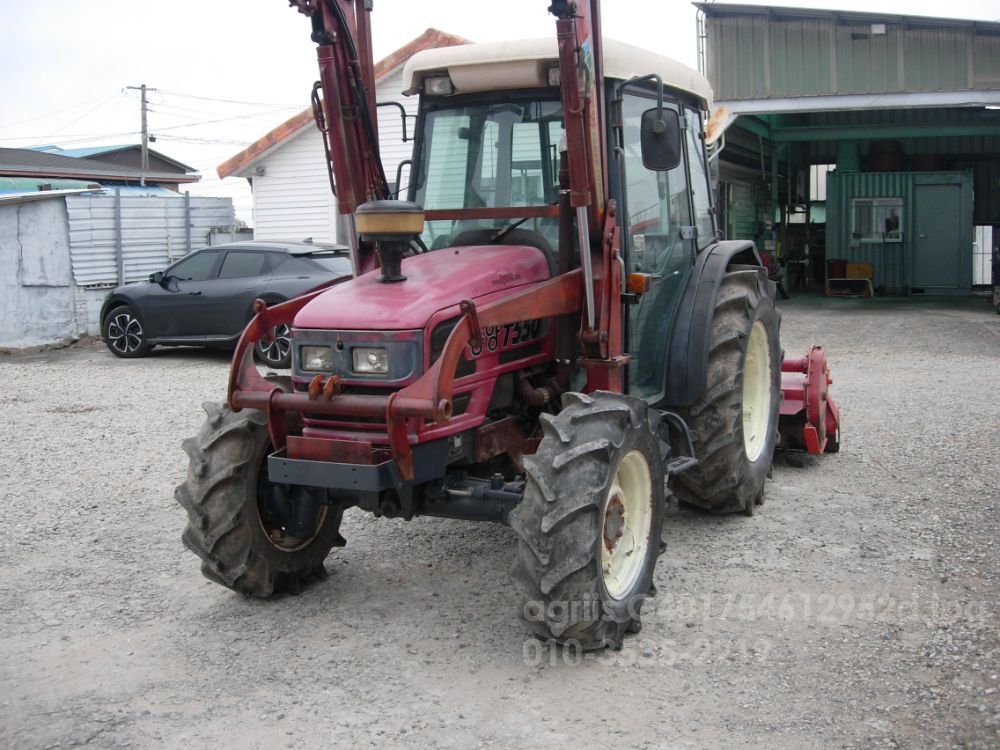 TYM Tractor T550 (55hp) 뒤우측면