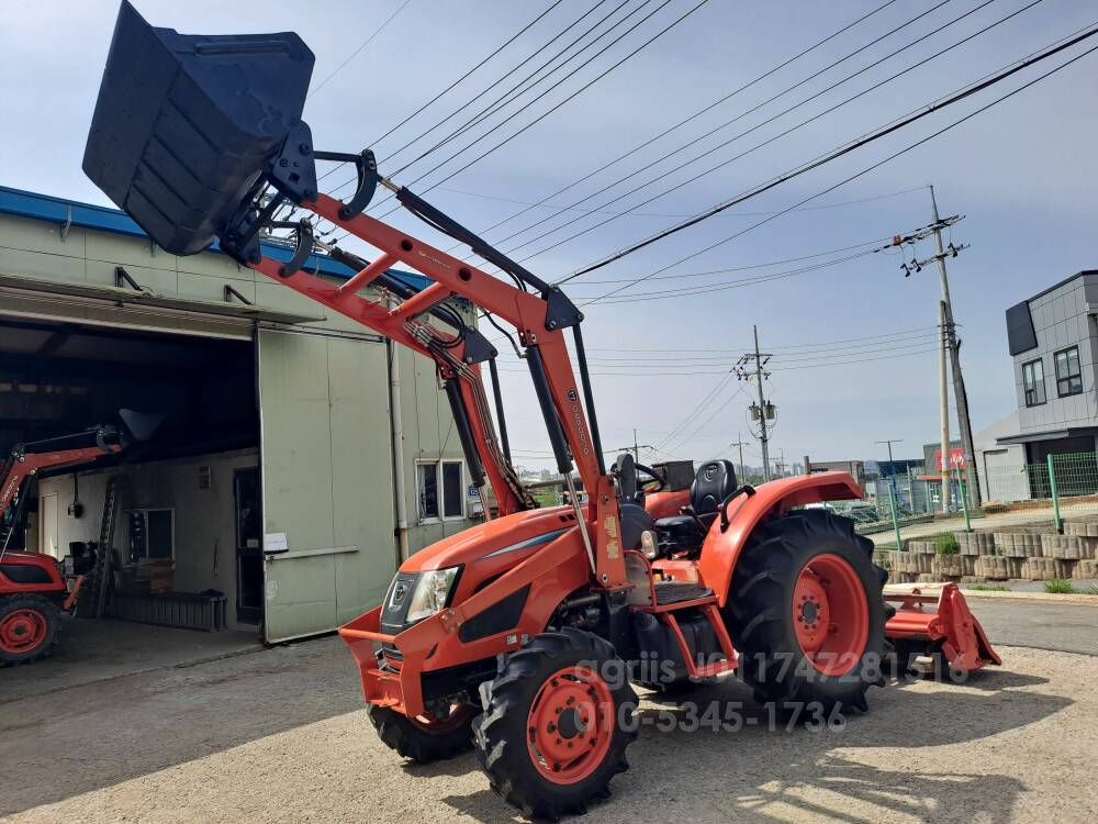 Daedong Tractor RX570 (57hp) 뒤우측면