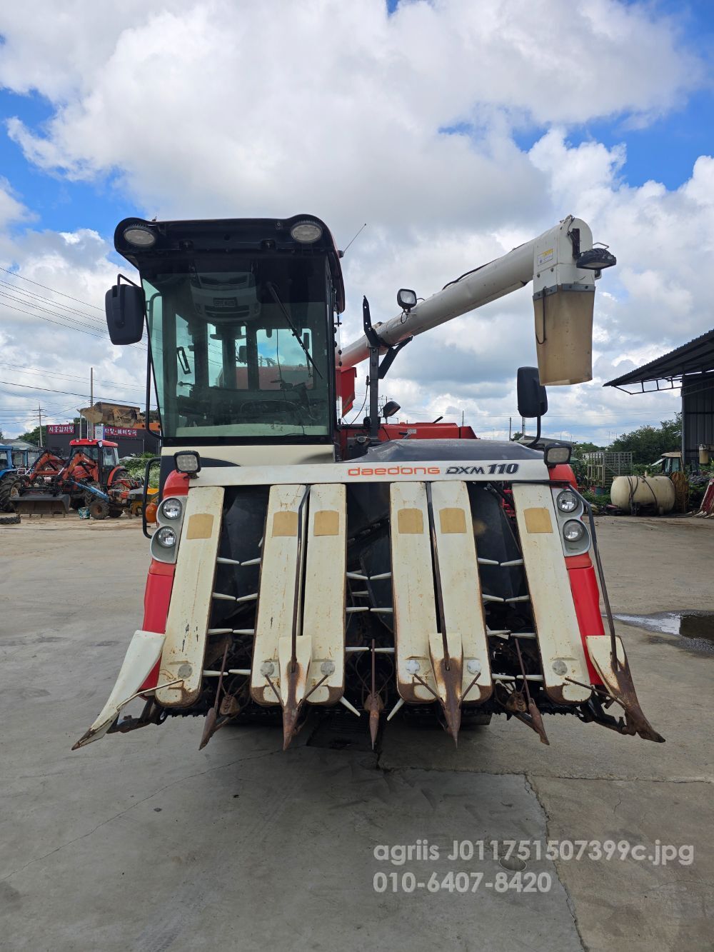 대동 콤바인 DXM110GC (6조식)