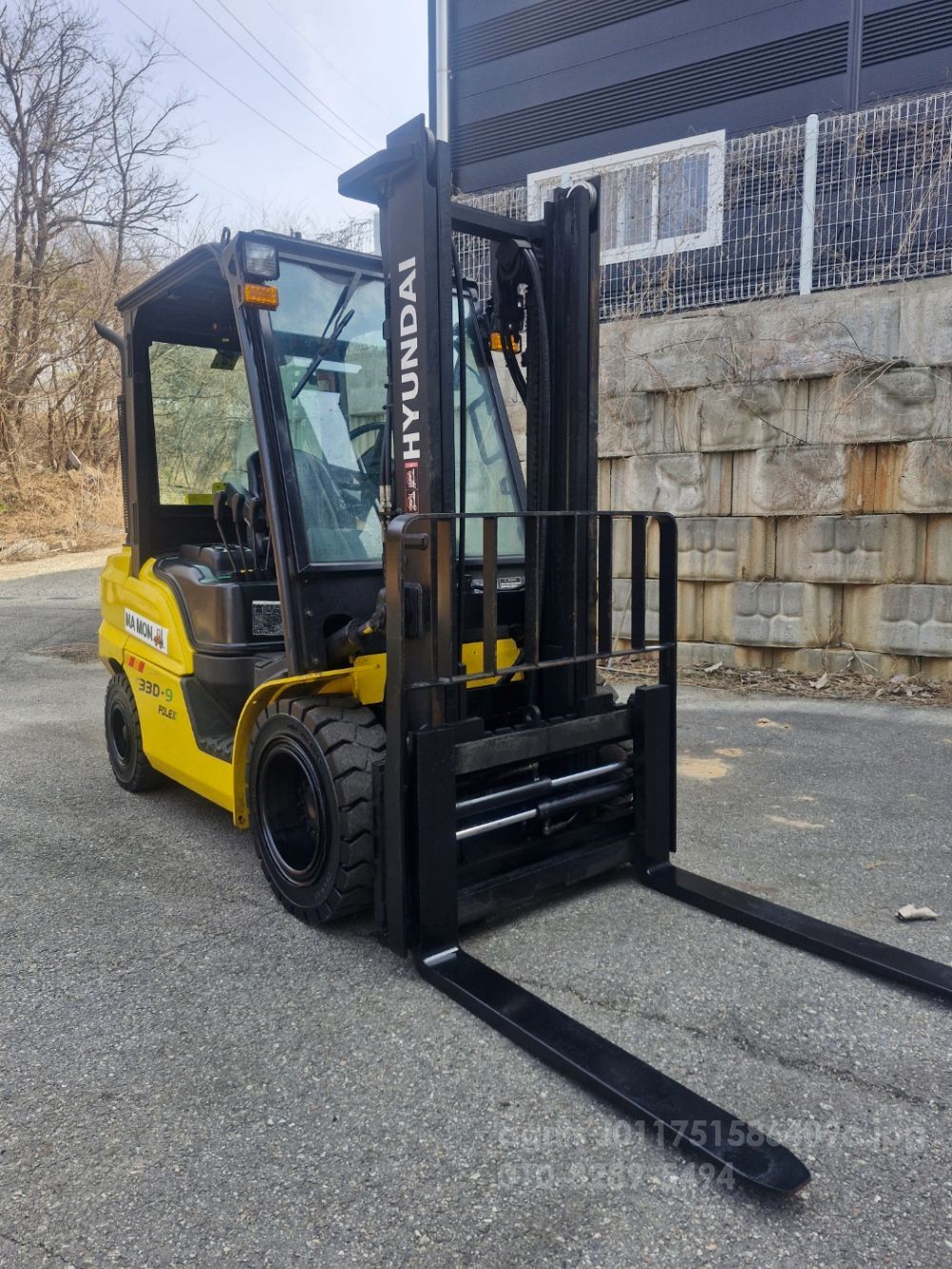 현대 지게차 포렉스 3.3톤 자동발 디젤