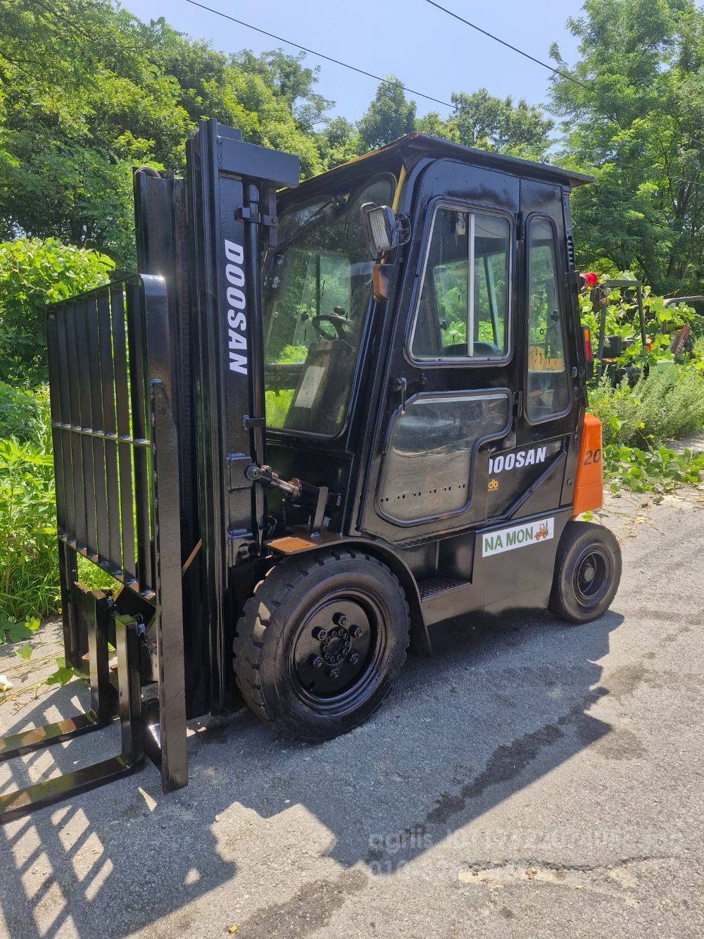 Doosan Forklift 2톤 디젤 캐빈 