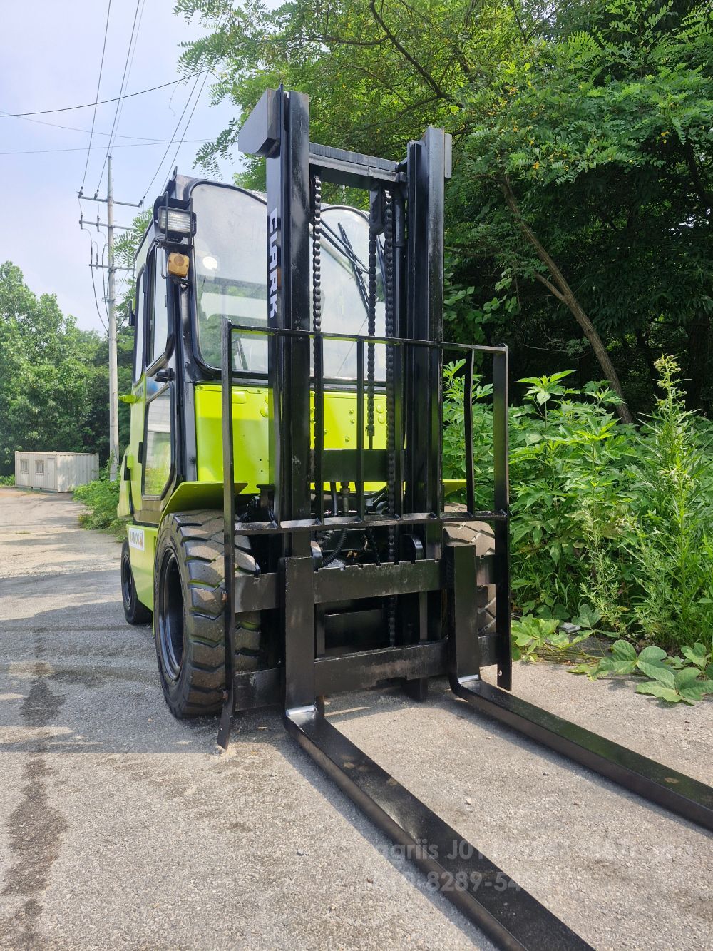 Samsung Forklift 3톤 디젤 캐빈 