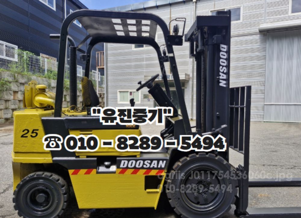  지게차 두산 2.5톤 습식브레이크 올통타이어 디젤 (2..5톤)