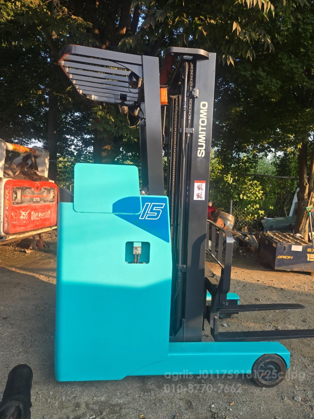  Forklift 3단 마스트 리치 (....톤)