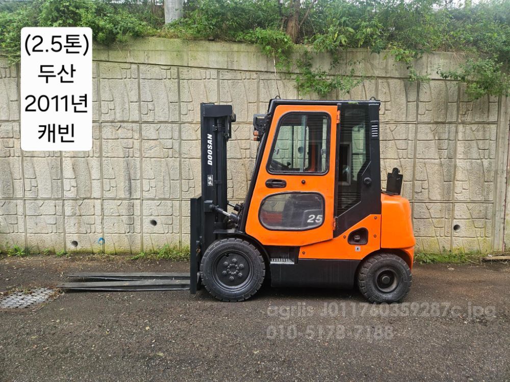 Doosan Forklift 중고 D25S-5 디젤 2.5톤 (2.5톤)