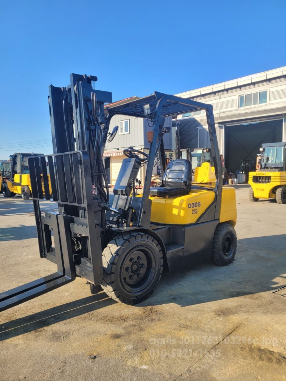 두산 지게차 D30S-3 사이드쉬프트 (3톤)