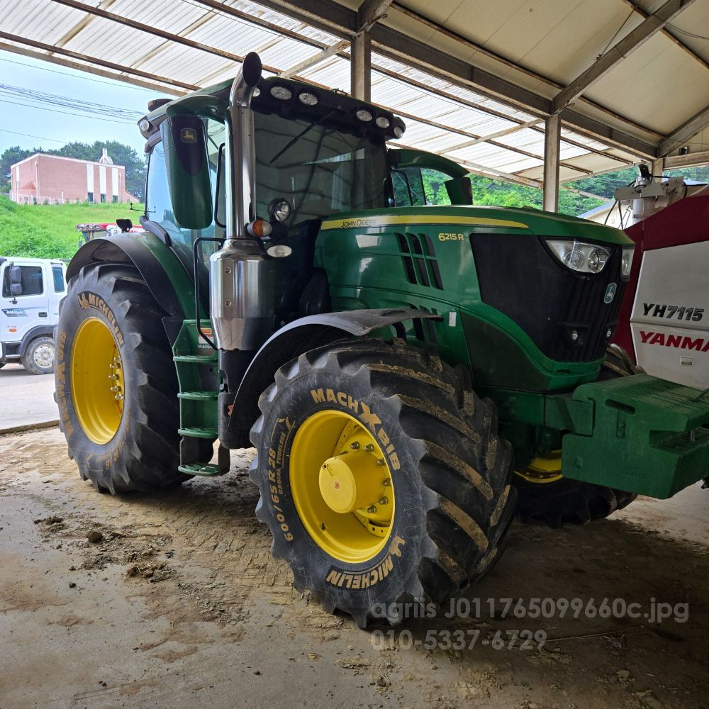 존디어 트랙터 6215R (215마력)