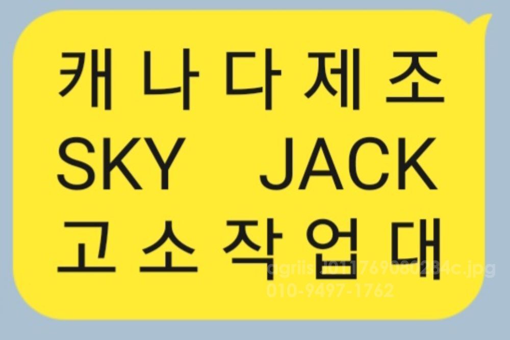  고소작업대 SJ3219