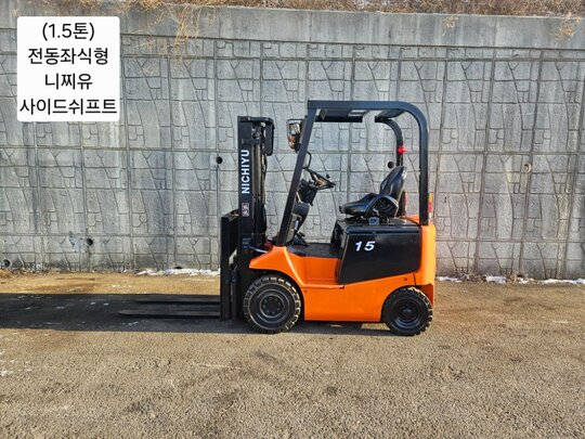  Forklift 중고 FB15PN-75-300RF 전동 1.5톤 좌식형 (1.5톤) 앞좌측면