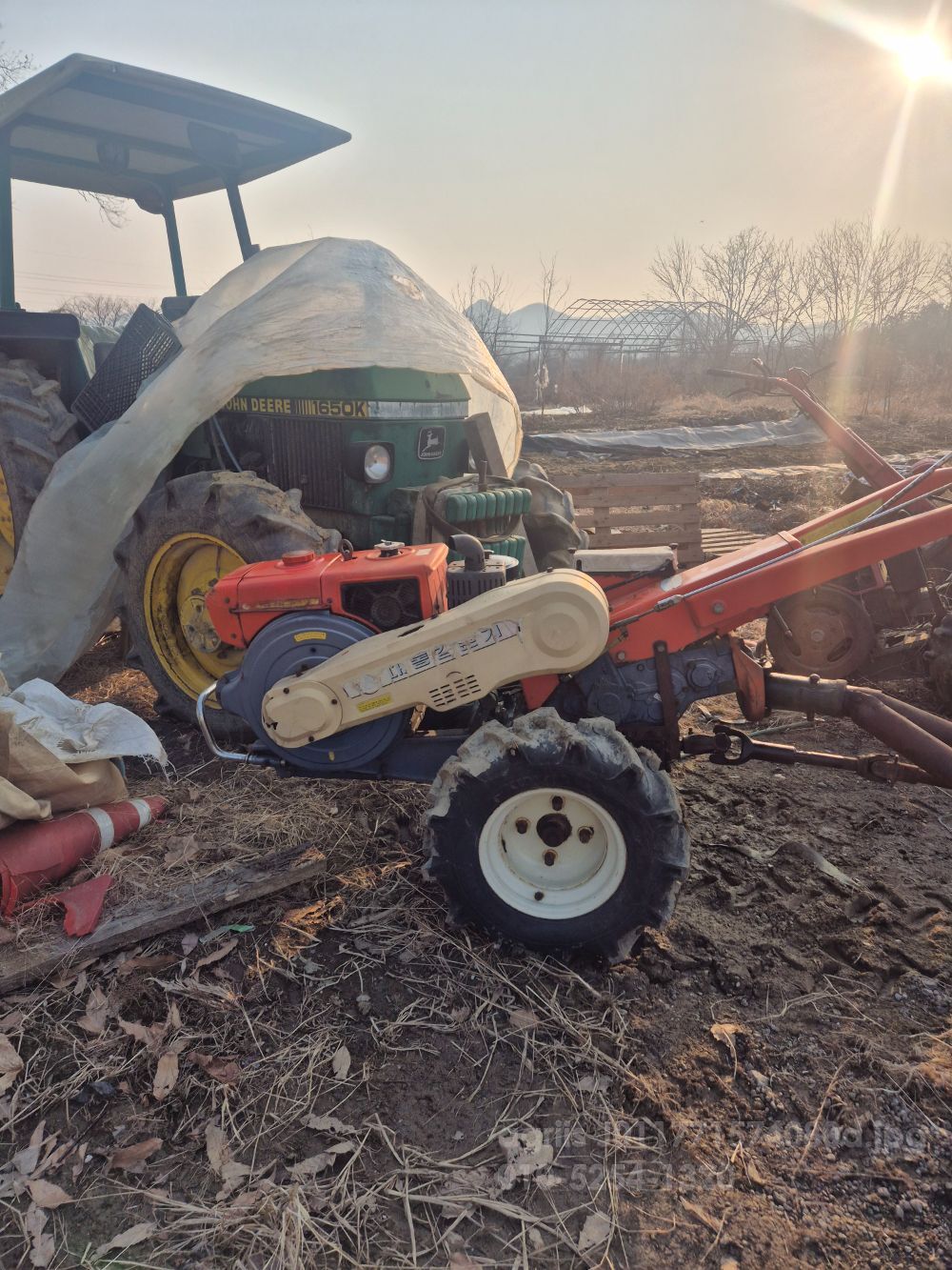 Daedong Power Tiller 130N (10hp) 뒤우측면