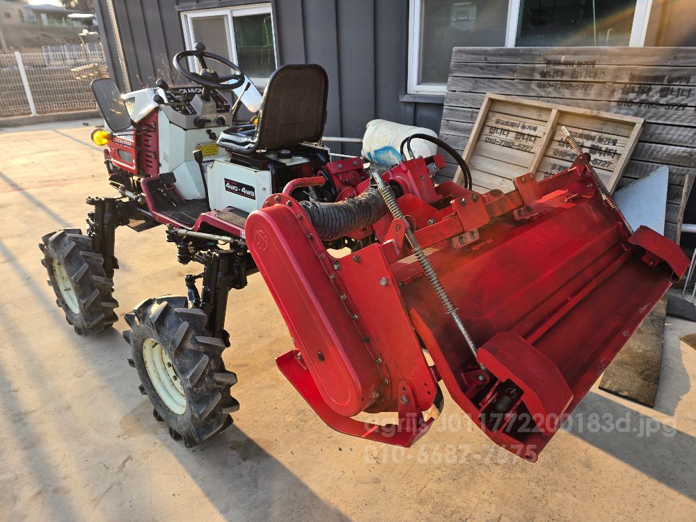 아세아 관리기 CFM-1200 (20마력) 뒤우측면