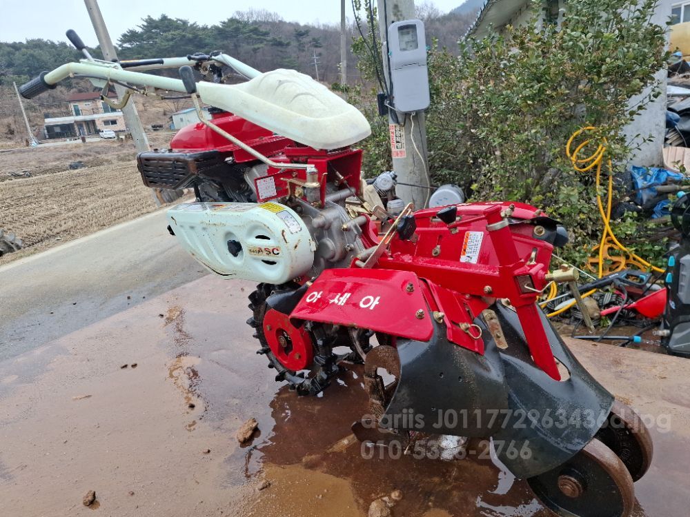 아세아 관리기 ASC-640 (3.9마력) 뒤우측면