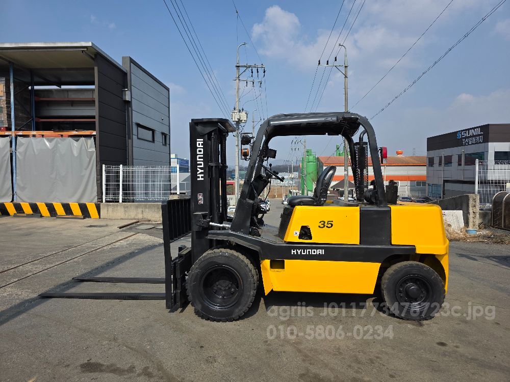 현대 지게차 3.5톤 싸이드쉬프트 (3.5톤)