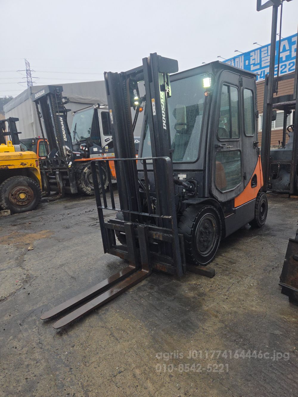  지게차 디젤 2톤 사이드쉬프트 (2톤)