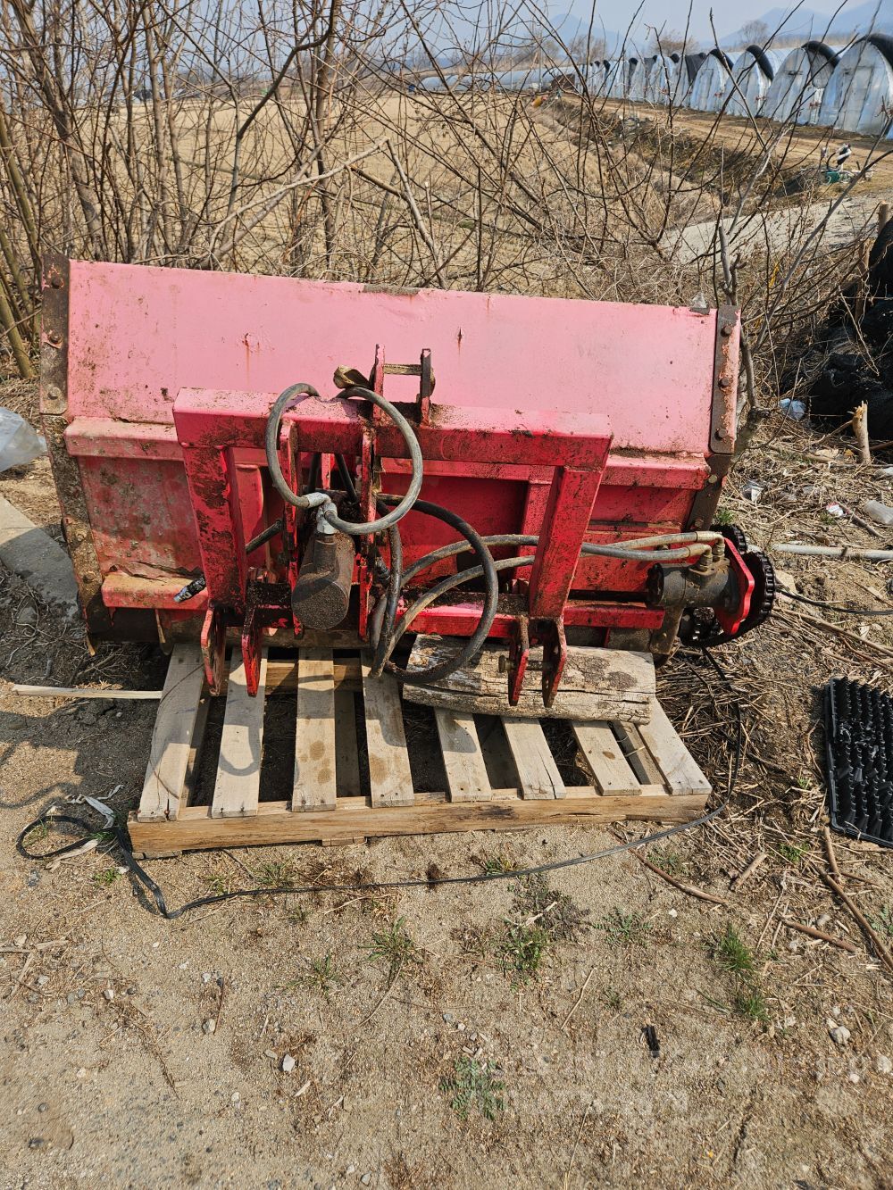 신흥 트레일러 퇴비살포기120R