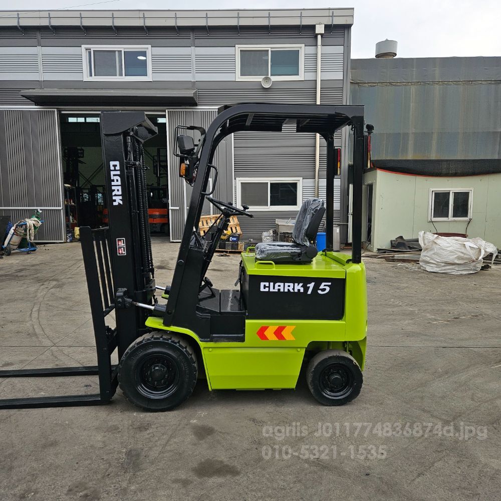 클라크 지게차 FX15B 전동 (1.5톤) 뒤우측면