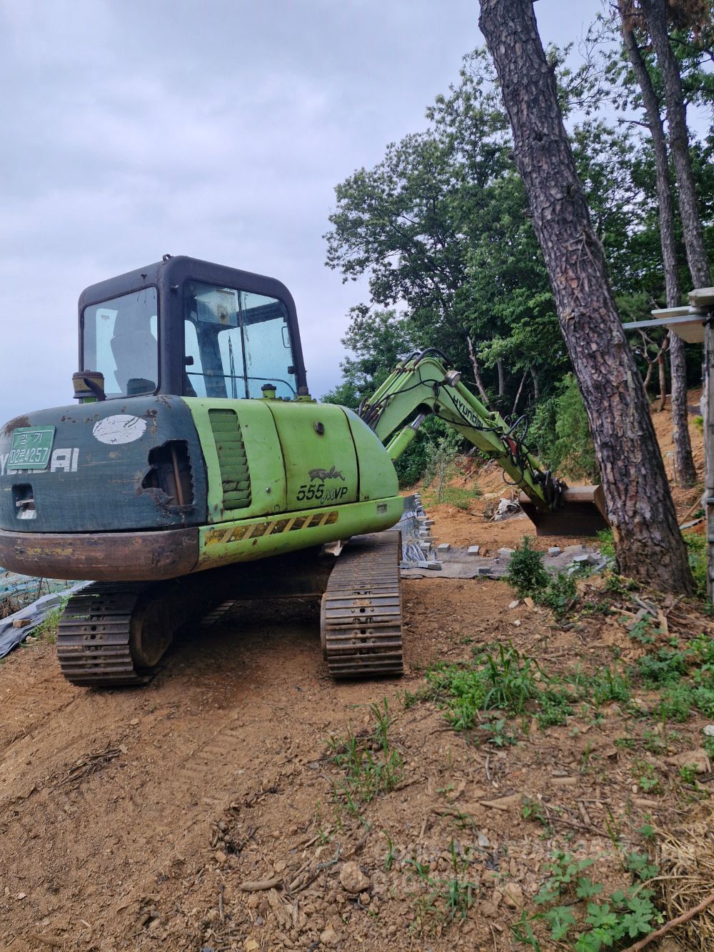 현대 굴삭기 (5톤)