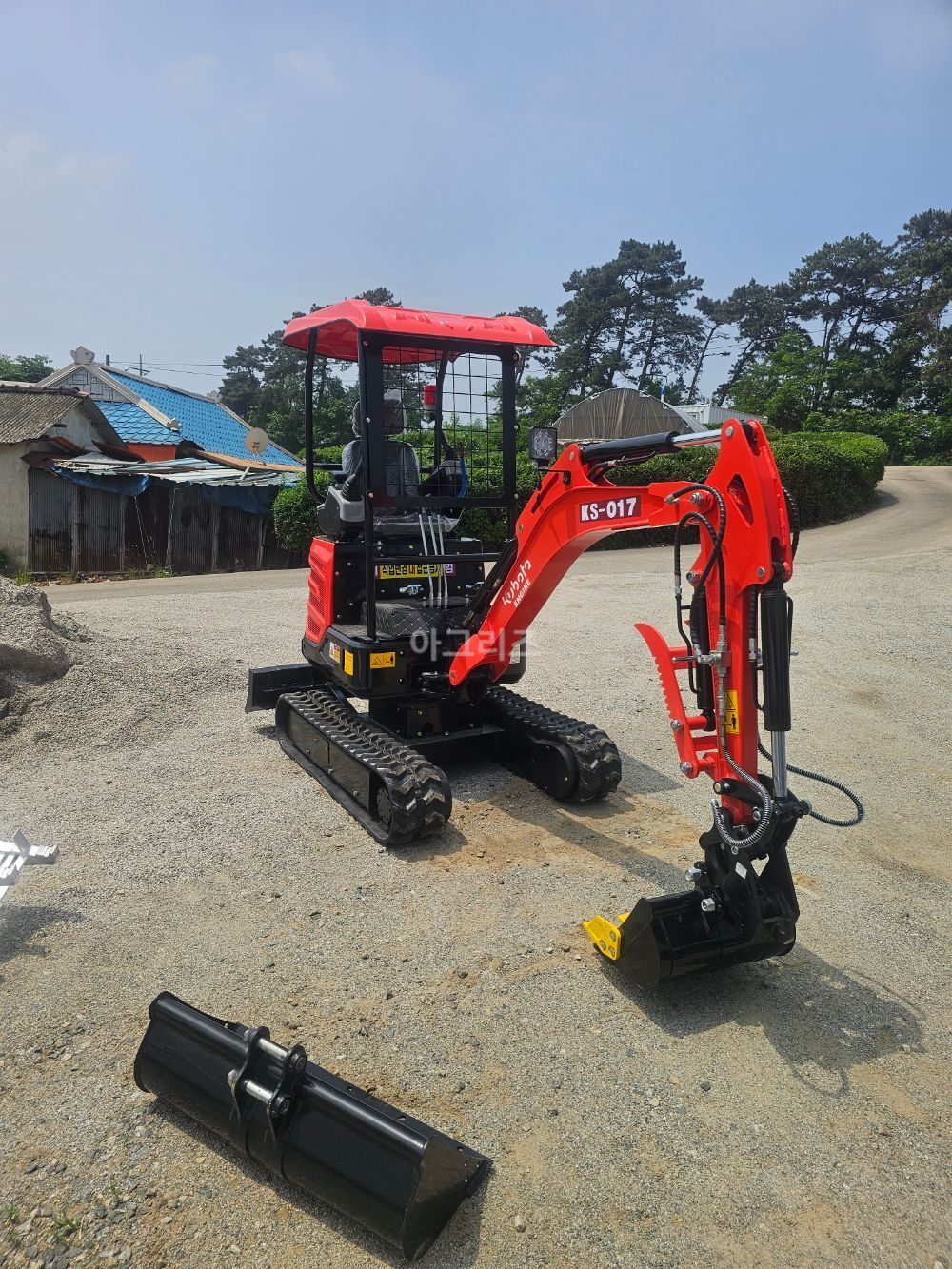 OEM 제품 미니굴삭기 구보다엔진 1.7톤