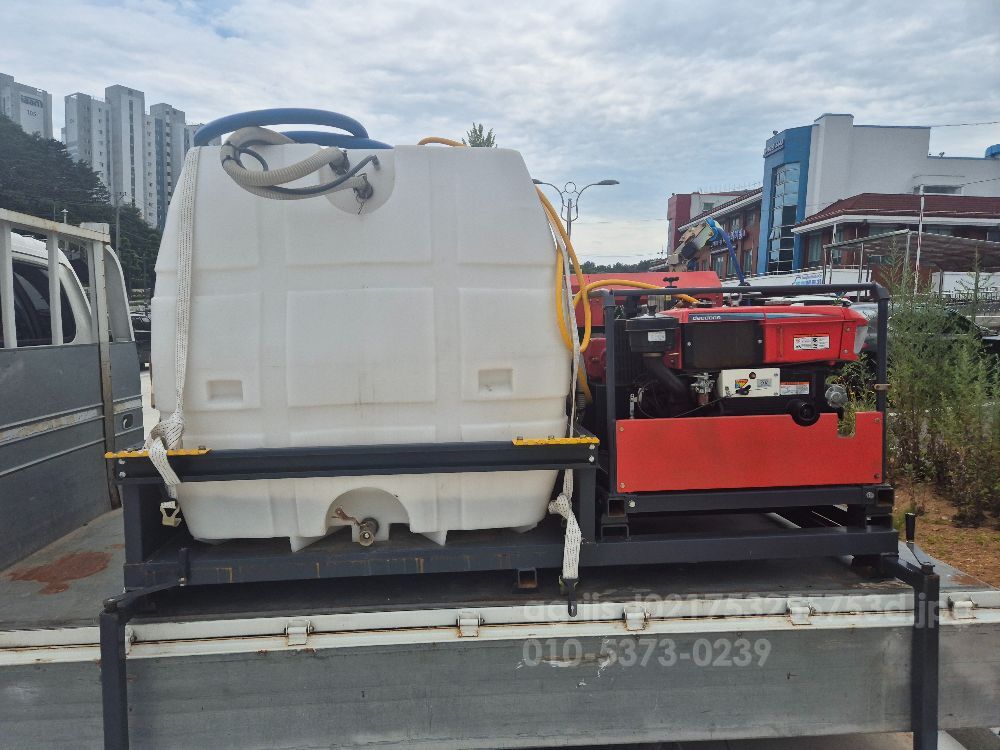 불스 탑재형방제기 BG-170KW 뒤우측면