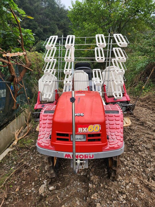  Rice transplanter 포트묘 (6Rows) 앞좌측면
