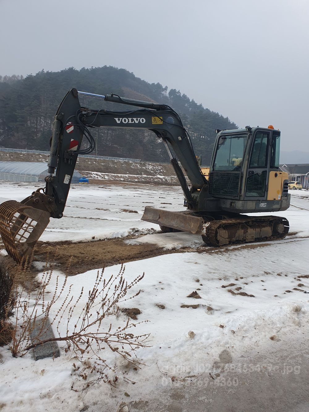 volvo 굴삭기 EC55C (5.5톤)