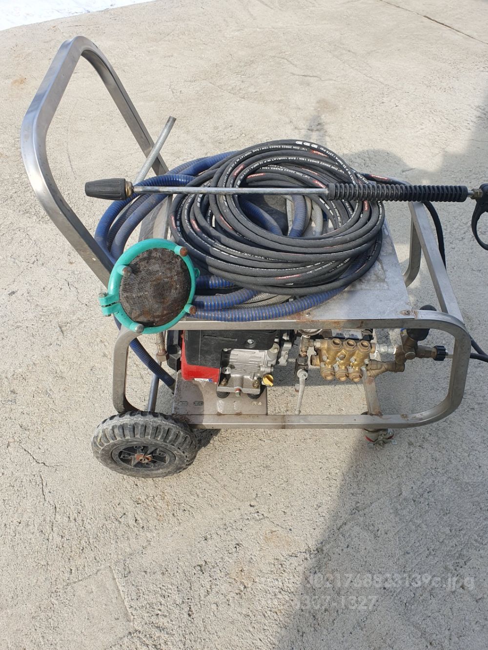  엔진 고압 세차기 엔진 고압 세차기