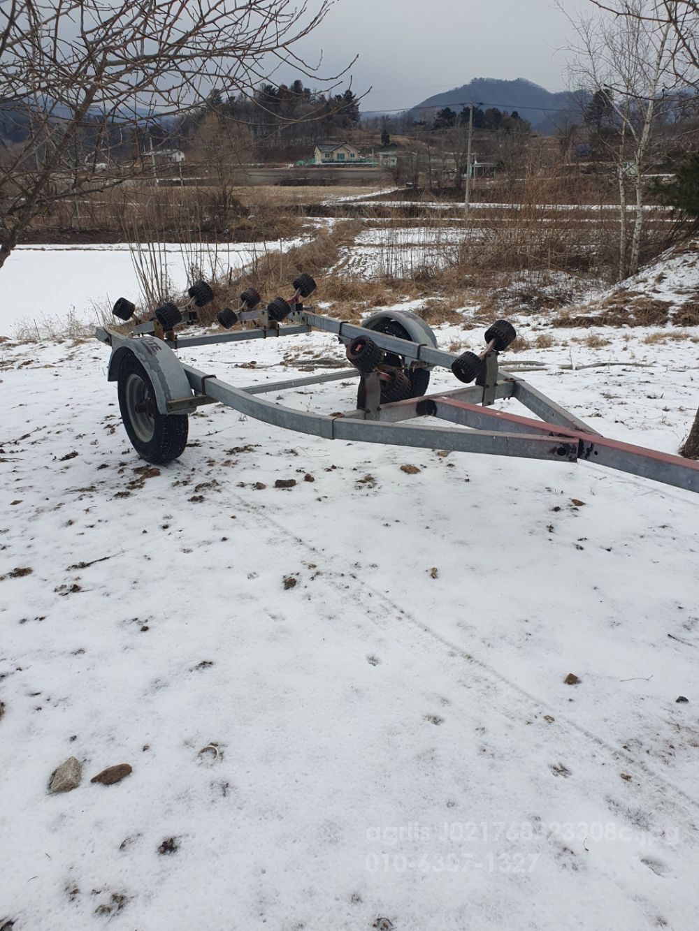  보트 트레일러 보트 트레일러