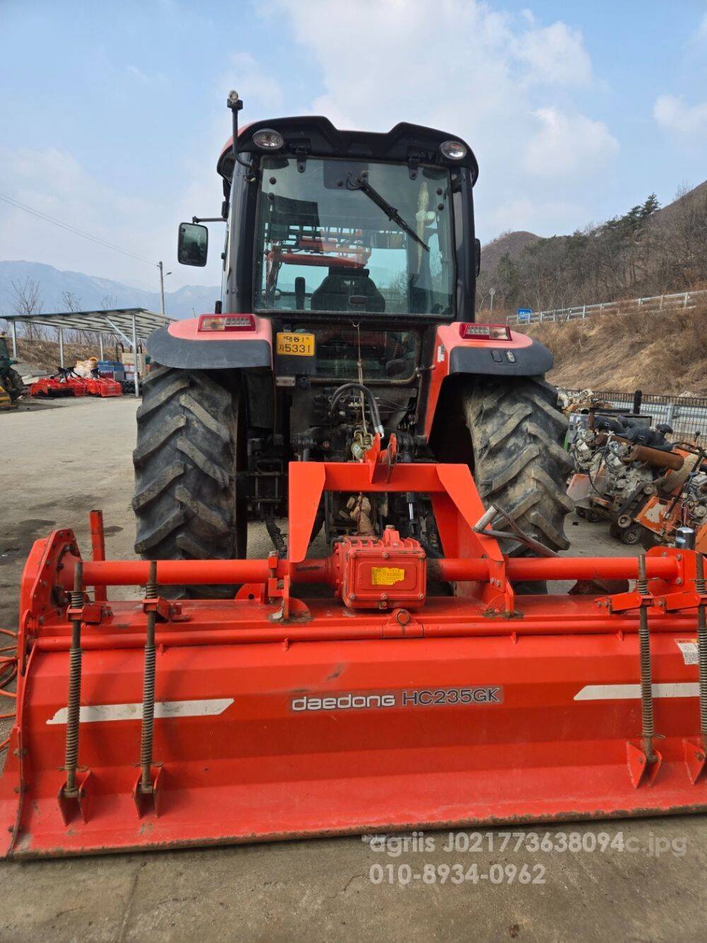 대동 트랙터 PX1000 (100마력) 앞좌측면