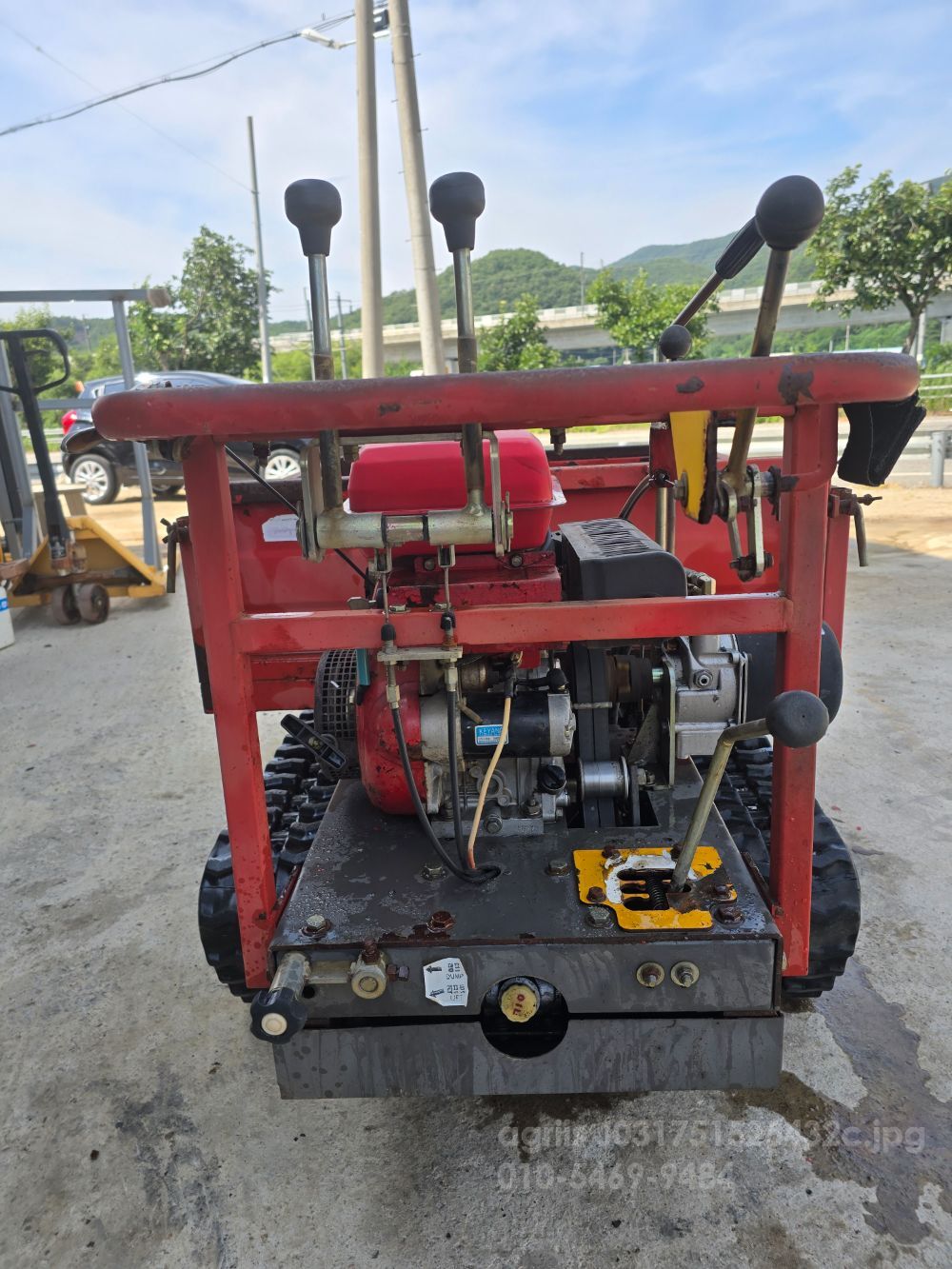 아세아 동력 운반차 동력 운반차 