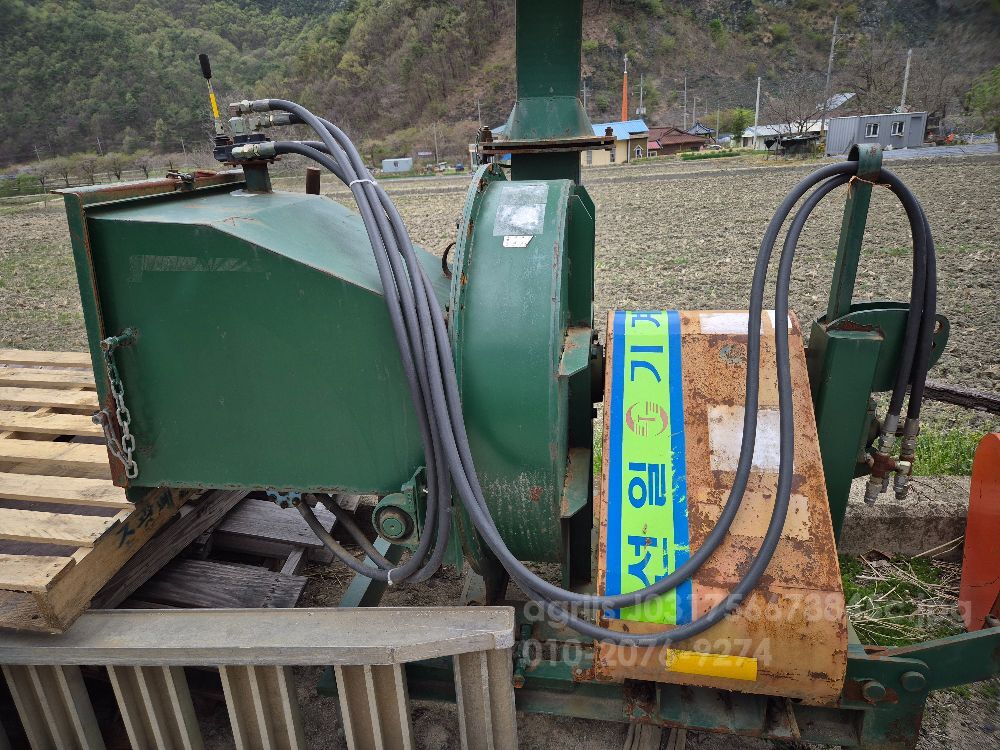  파쇄기 트랙터용 잔가지 