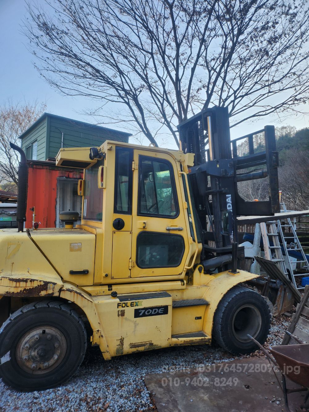 현대 지게차 70DE (7.0톤)