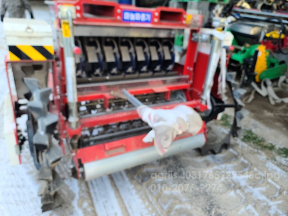 얀마 파종기 마늘 7조식