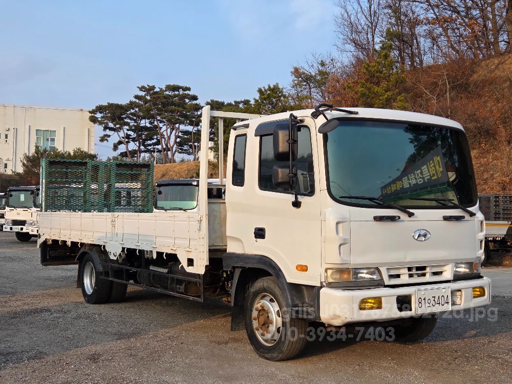 현대 현대4.5톤 6m25초장축자동사다리 뒤우측면