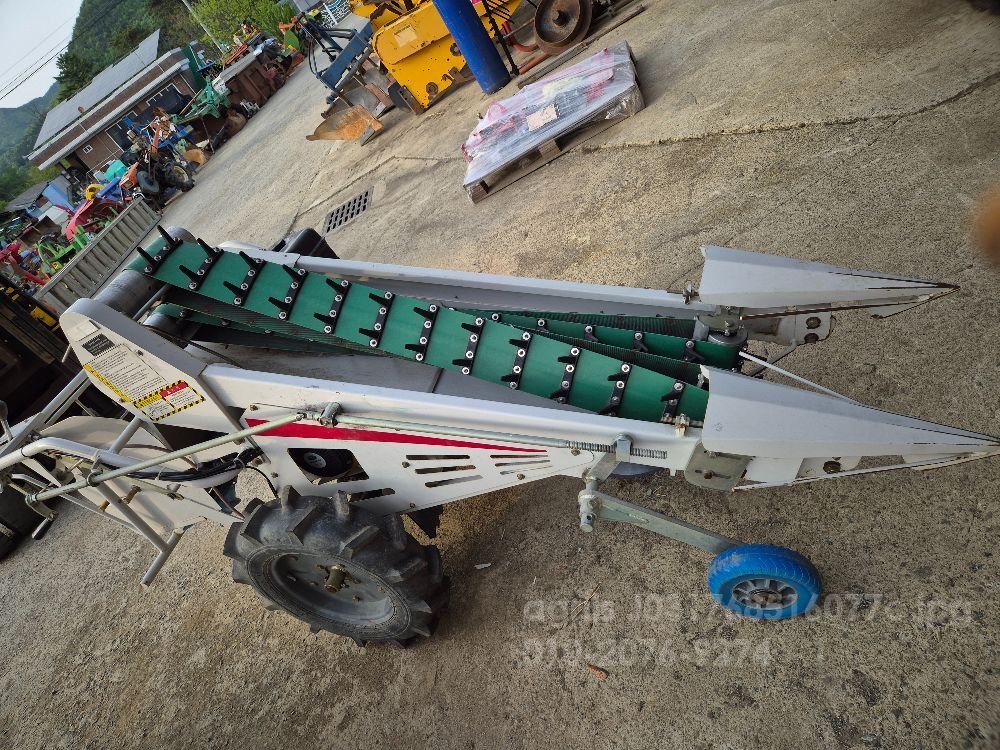 한서 수확기 콩