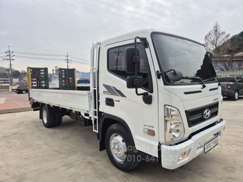 Hyundai 3.5톤자동발판사다리 올뉴자동사다리 