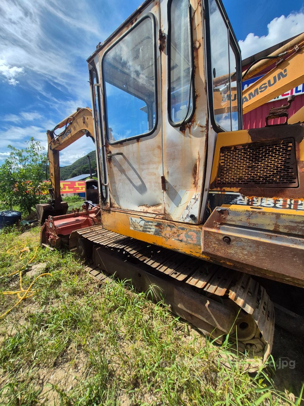 삼성mx3굴삭기 굴삭기 삼성mx3 (4.8톤)
