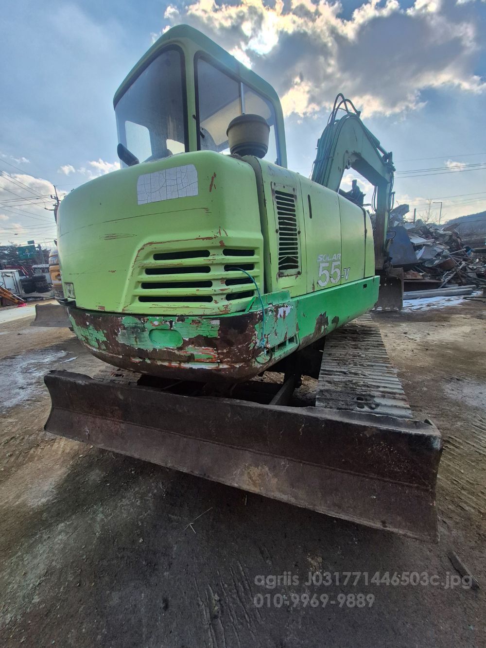 대우 굴삭기 S55VGS (5.5톤)