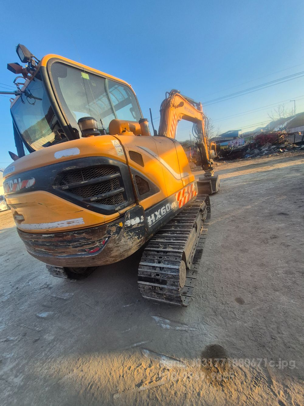  Excavator 현대hx60mt (6톤)