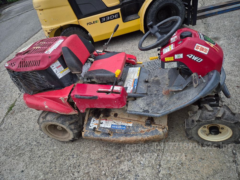 한성 제초기 승용 4륜