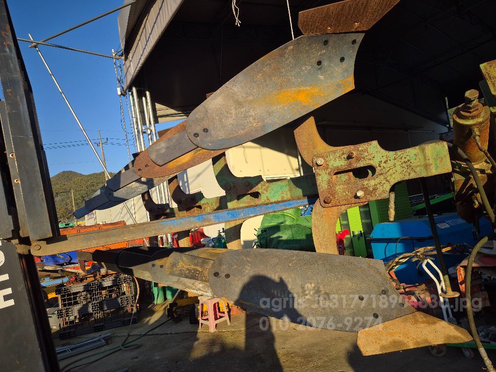 한국푸라우 쟁기 대형 양용4련 4500