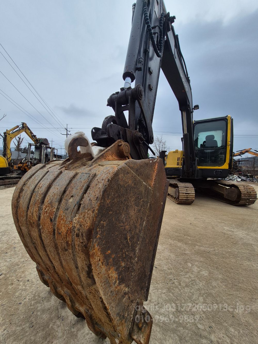 볼보삼성mx55굴삭기 굴삭기 볼보삼성mx55 (5.5톤)