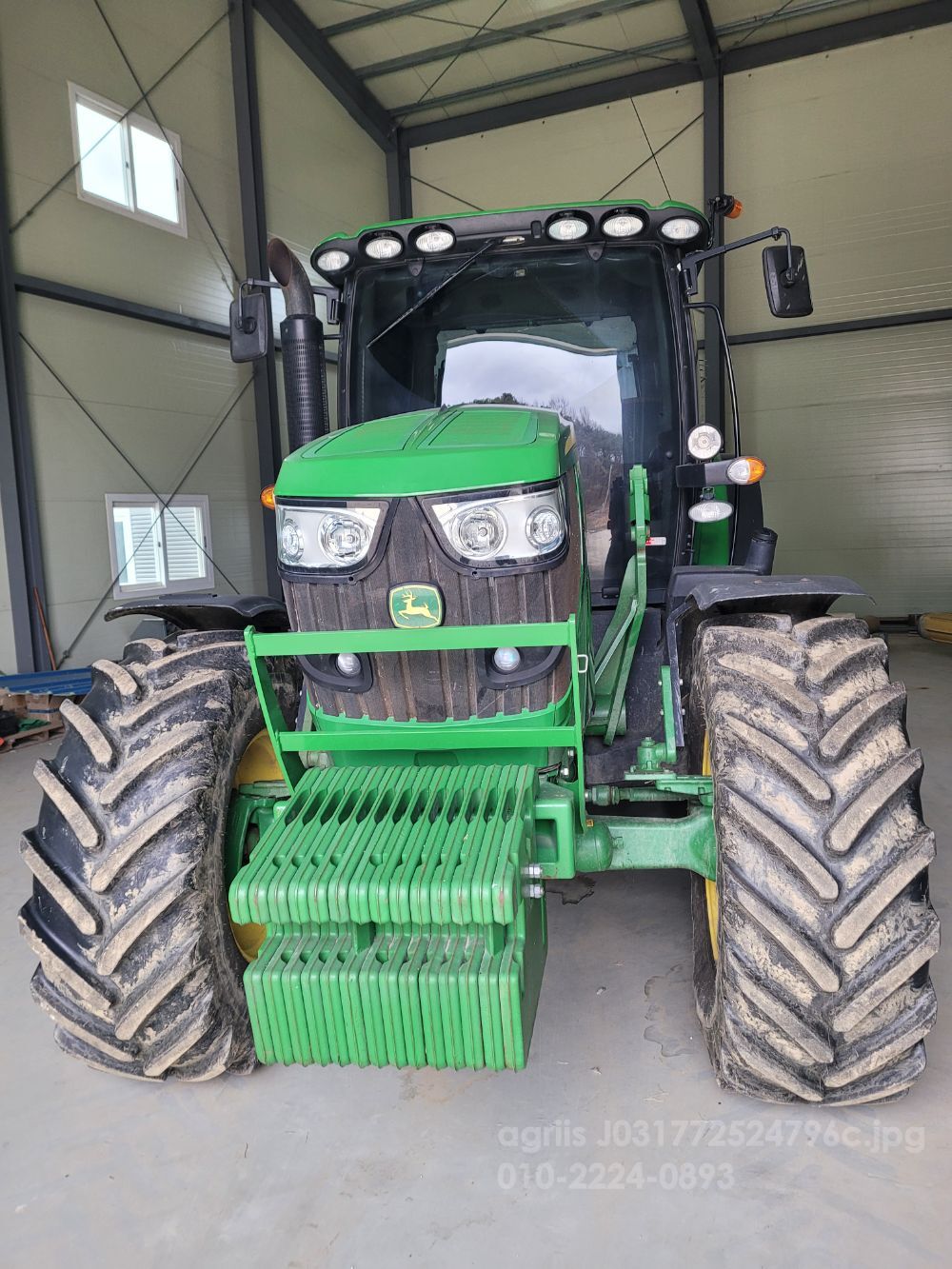 존디어 트랙터 6140R (140마력)