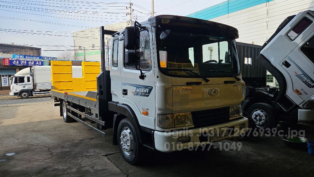 Hyundai 6m25 저상 자동사다리 메가트럭 